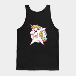 Unicorn Dab Dabbing Tank Top